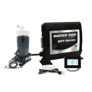 Water Pro BP7 Low-Flow Retrofit Spa Pack – 4.0 kW Low-Flow Heater, SpaTouch 2T Topside – 50-BP7-SS-40-C